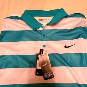 Mens Nike on the feild golf shirt Xxl
